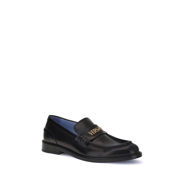 Versace Leather Loafers Versace