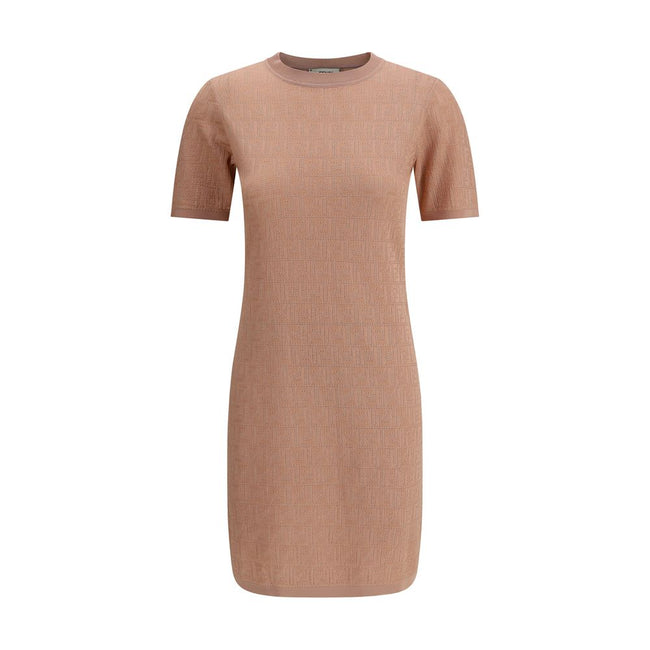 Fendi FF pattern midi Dress Fendi
