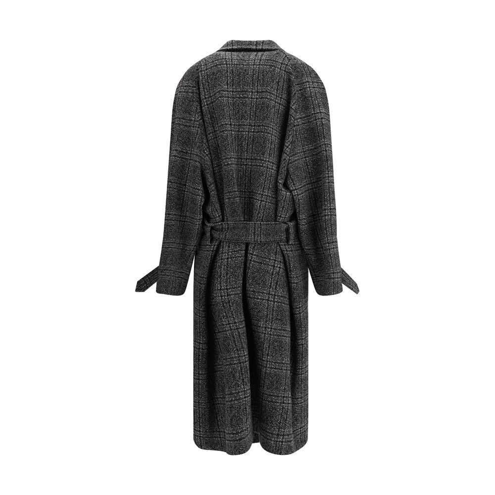 Balenciaga Check long Coat Balenciaga
