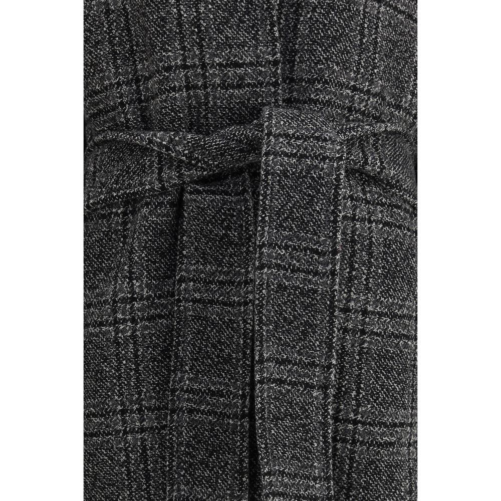 Balenciaga Check long Coat Balenciaga
