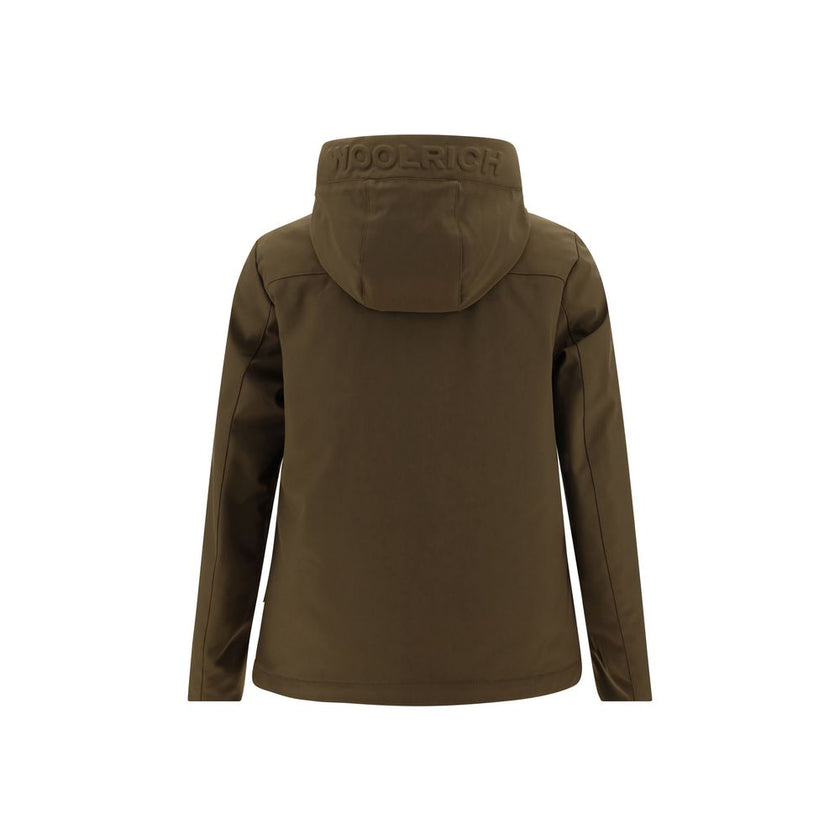 Woolrich Green Polyester Shell Jacket Woolrich