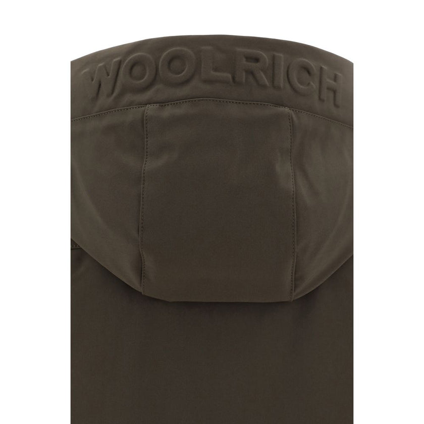 Woolrich Green Polyester Shell Jacket Woolrich
