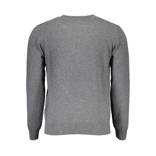 Harmont & Blaine Gray Wool Sweater Harmont & Blaine