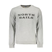 North Sails Gray Organic Cotton Men Sweater North Sails