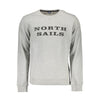 North Sails Gray Organic Cotton Men Sweater North Sails