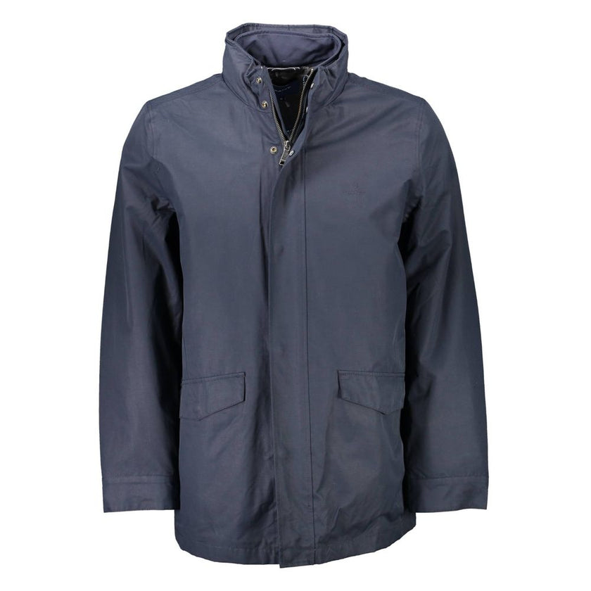 Gant Blue Polyester Men Jacket Gant