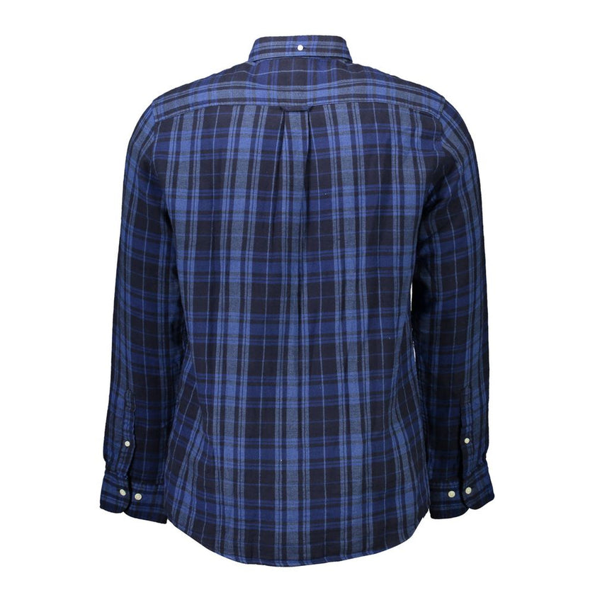 Gant Blue Cotton Shirt Gant