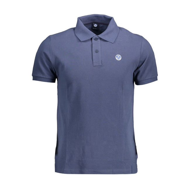 North Sails Blue Cotton Polo Shirt North Sails