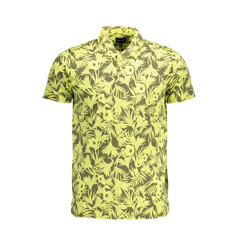 Gant Yellow Cotton Polo Shirt Gant