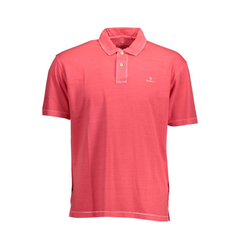 Gant Pink Cotton Polo Shirt Gant