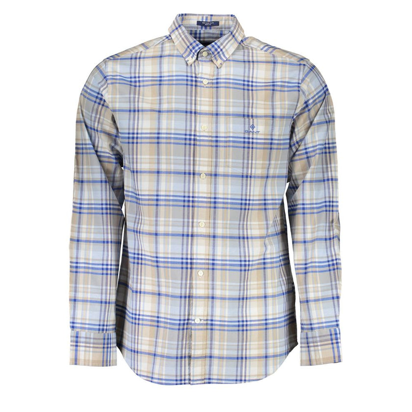 Gant Blue Cotton Shirt Gant