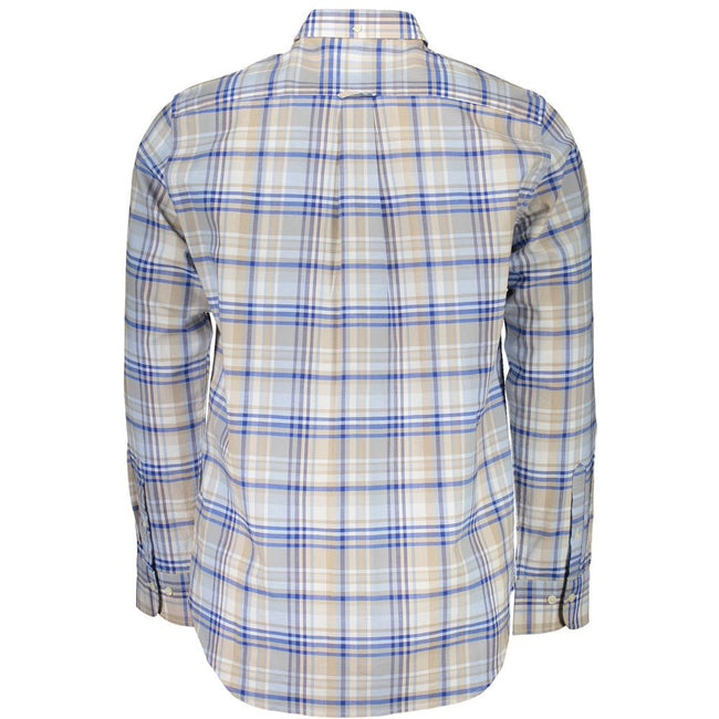 Gant Blue Cotton Shirt Gant