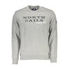 North Sails Gray Cotton Men Sweater North Sails