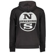 North Sails Black Cotton Men Sweater North Sails