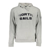 North Sails Gray Cotton Men Sweater North Sails
