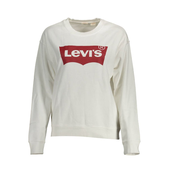 Levi's White Cotton Women Sweater Levi's
