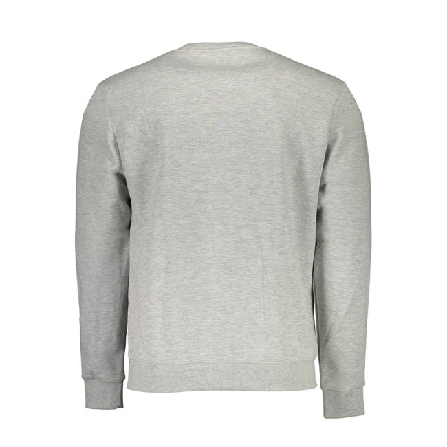 North Sails Gray Cotton Men Sweater North Sails