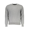 North Sails Gray Cotton Sweater North Sails