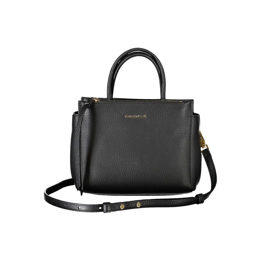 Coccinelle Black Leather Women Handbag Coccinelle