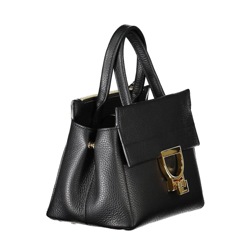Coccinelle Black Leather Women Handbag Coccinelle