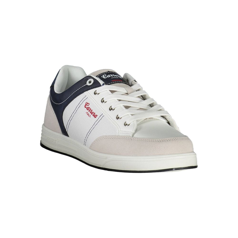 Carrera White Polyester Sneaker Carrera