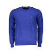Harmont & Blaine Blue Cotton Sweater Harmont & Blaine