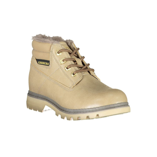 Carrera Beige Polyester Women Boot Carrera