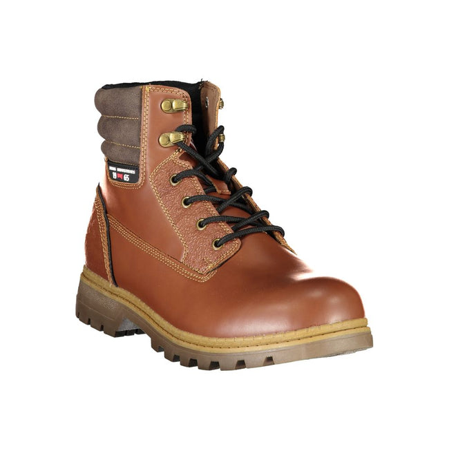Carrera Brown Polyester Ankle Carrera