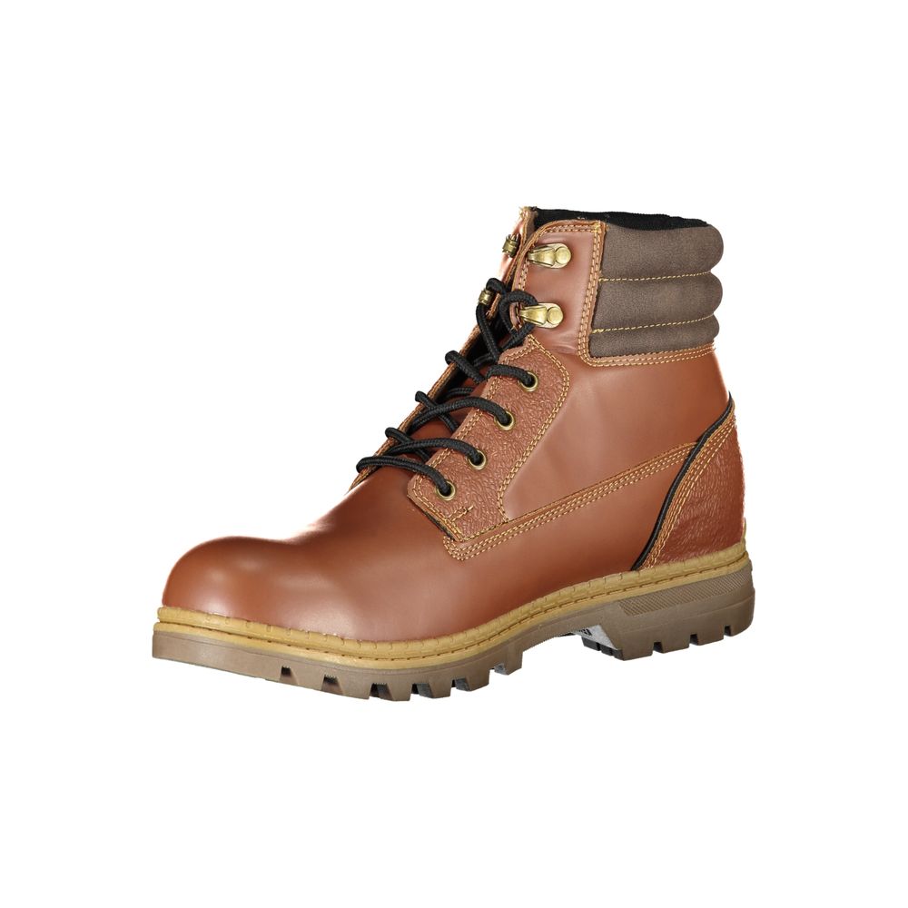 Carrera Brown Polyester Ankle Carrera