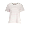 K-WAY White Cotton Women T-Shirt K-WAY