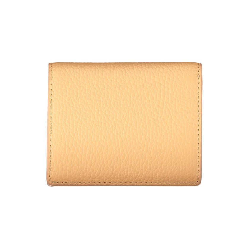 Coccinelle Arancione Leather Women Wallet Coccinelle
