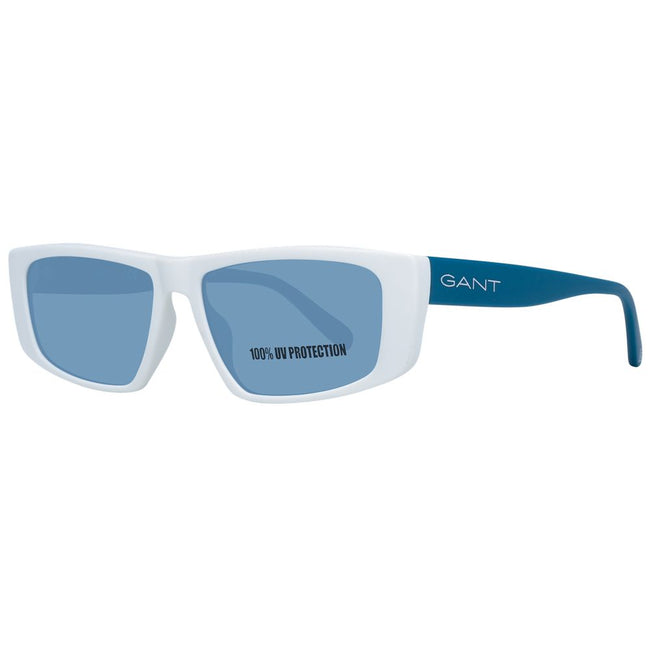 Gant White Unisex Sunglass Gant