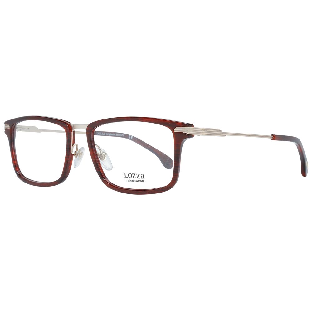 Lozza Red Men Glasses Frame Lozza