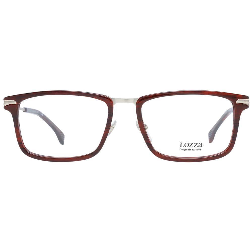 Lozza Red Men Glasses Frame Lozza