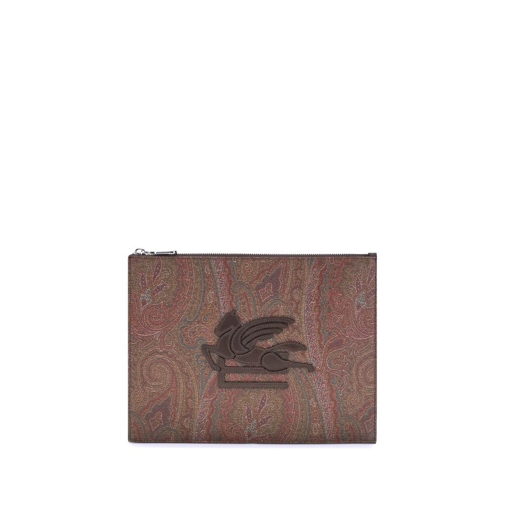 Etro Arnica Pouch with Pegaso Etro