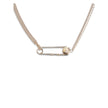 Versace Safety pin Necklace Versace