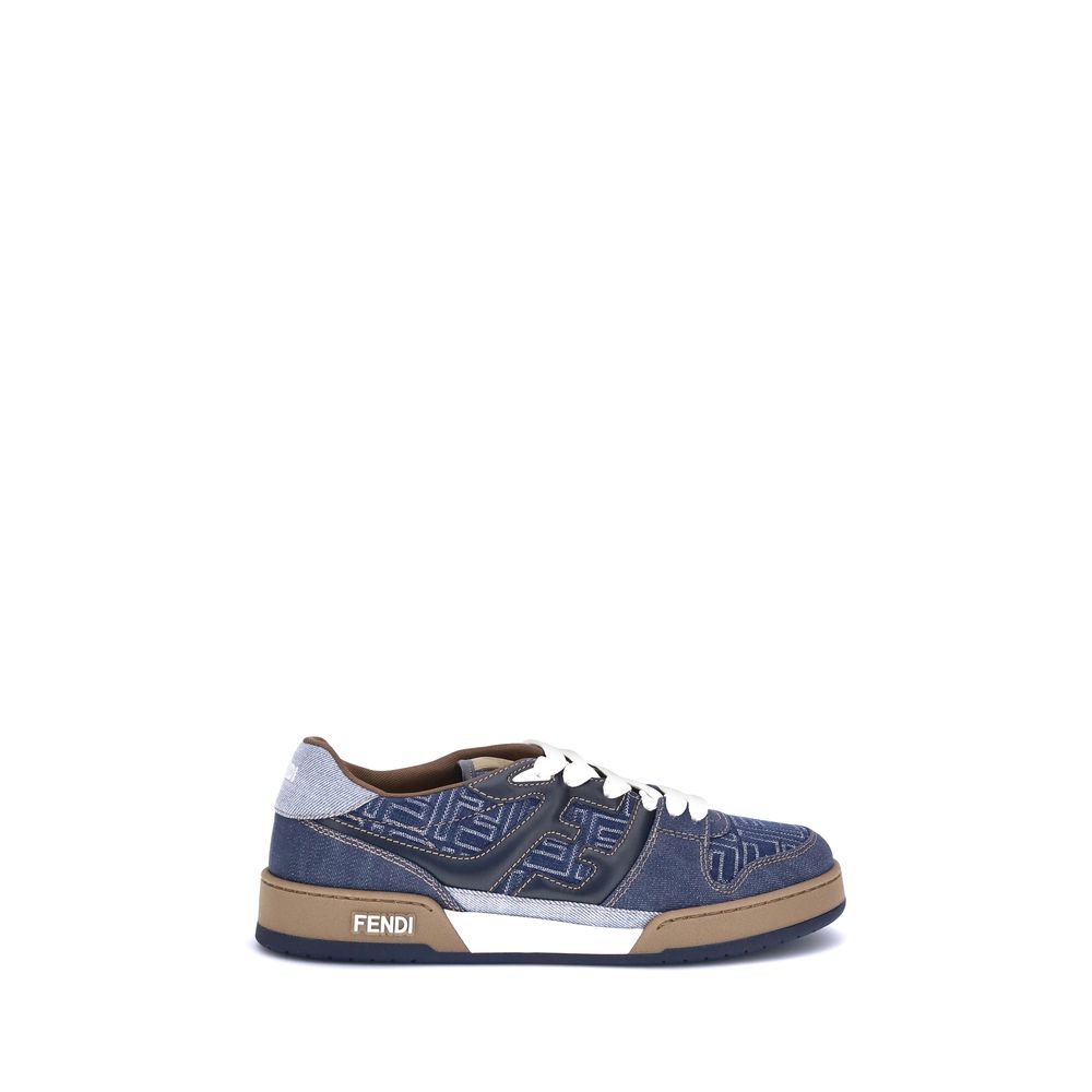Fendi FF Denim Sneakers Fendi