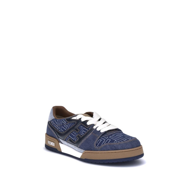 Fendi FF Denim Sneakers Fendi
