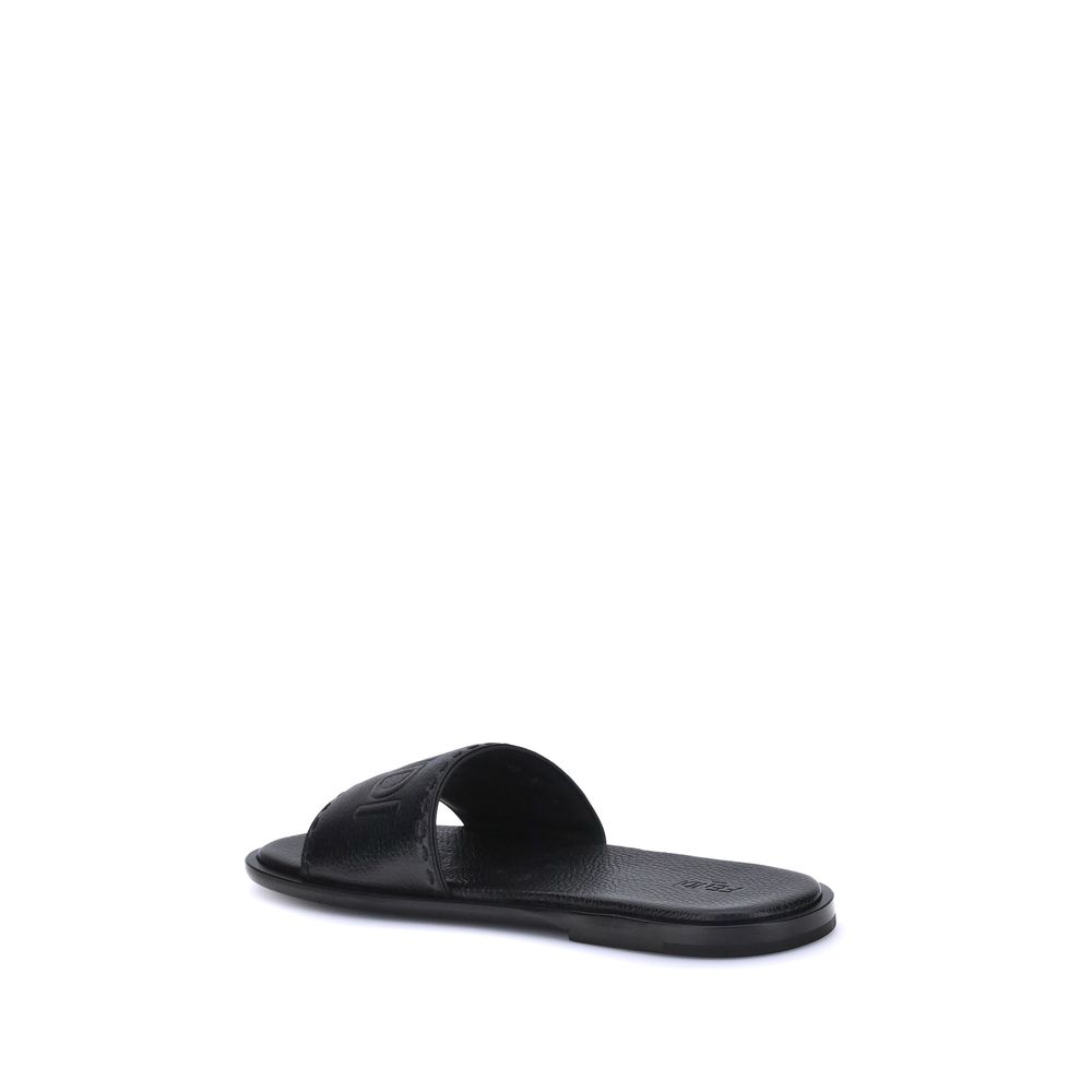 Fendi Sandals with logo Fendi