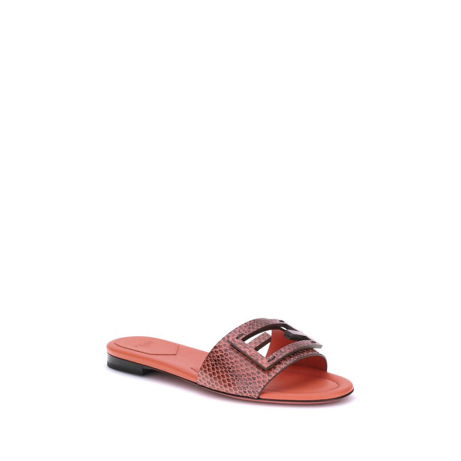 Fendi Python print Sandals Fendi