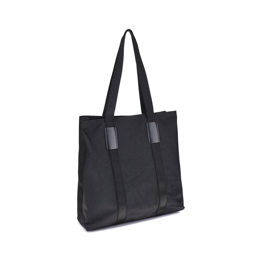 Kiton Black Nylon Handbag Kiton