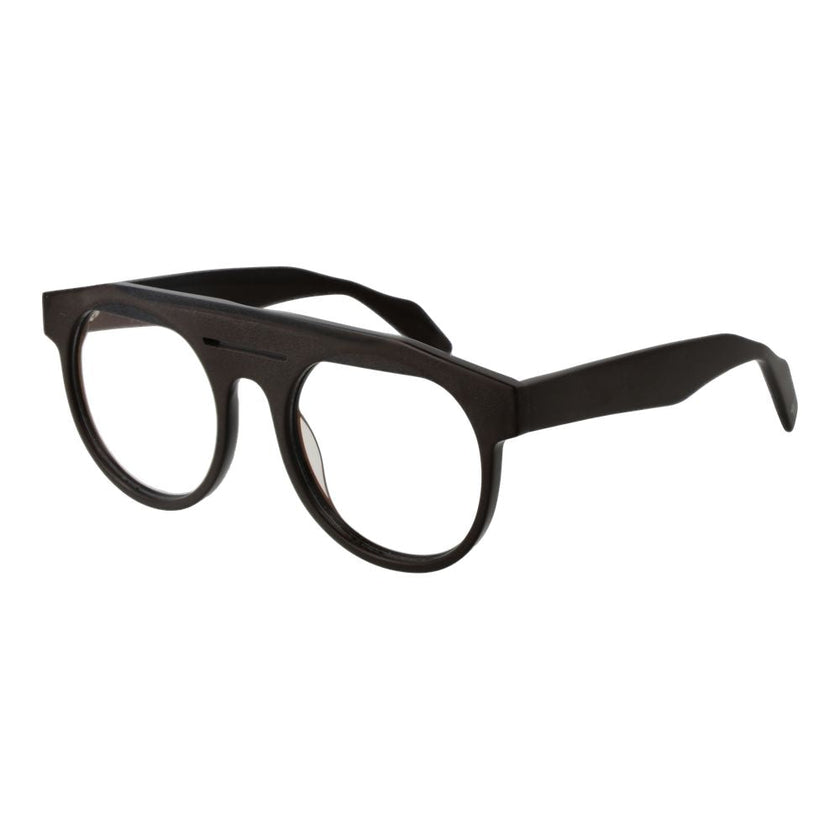 Yohji Yamamoto Brown Plastic Glasses (Frames) Yohji Yamamoto