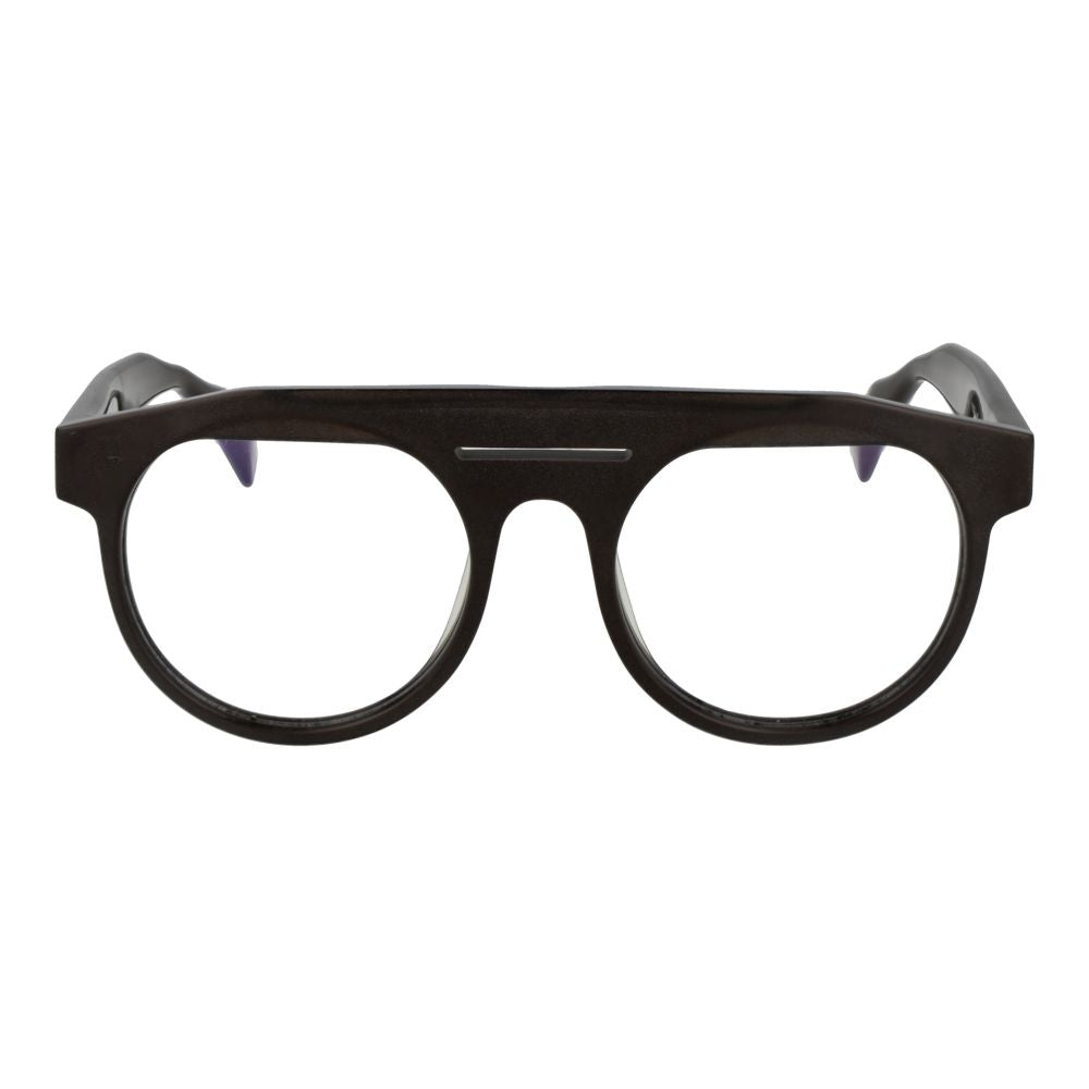 Yohji Yamamoto Brown Men Glasses Frame Yohji Yamamoto