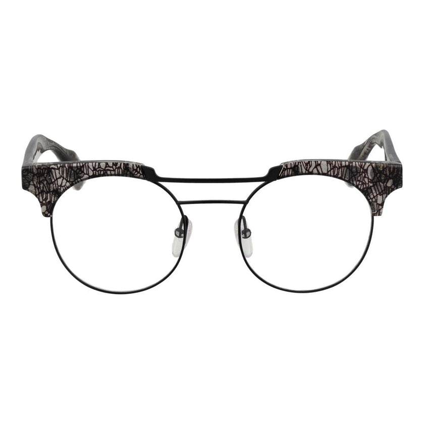 Yohji Yamamoto Black Plastic Glasses (Frames) Yohji Yamamoto