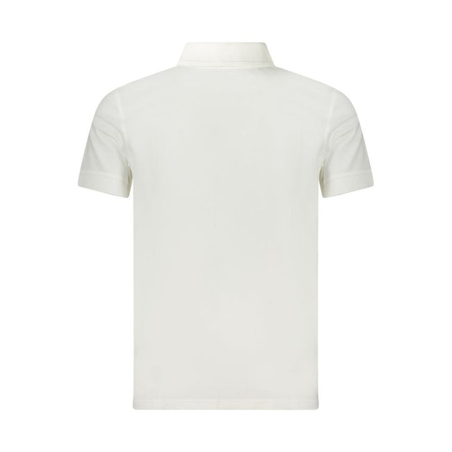 Hugo Boss White Cotton Polo Shirt Hugo Boss