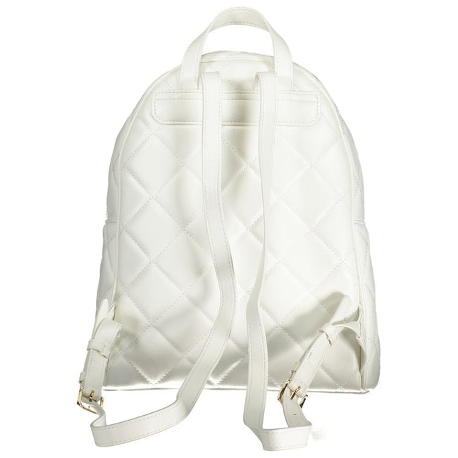 Mario Valentino White Polyethylene Backpack Mario Valentino