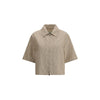Fendi Chambray cropped Jacket Fendi