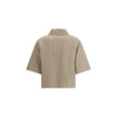 Fendi Chambray cropped Jacket Fendi