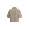 Fendi Chambray cropped Jacket Fendi