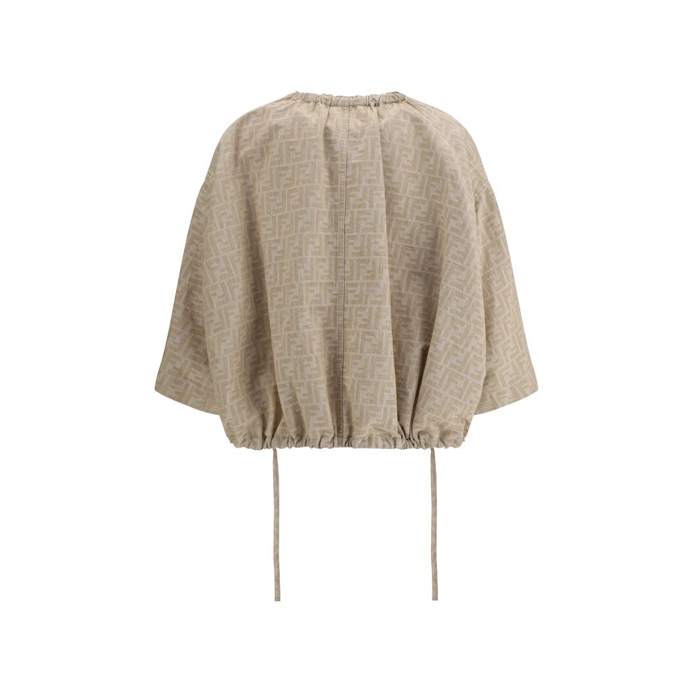 Fendi Oversize chambray Jacket Fendi